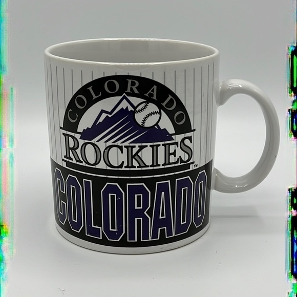 COLORADO ROCKIES BASEBALL MUG - Picture 2 of 4